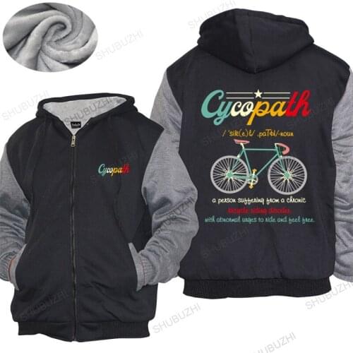 Mens hoodies Retro Cycopath hoodies for Men Vintage Cycling Road thick hoody MTB Mountain Bike Racing Homme shubuzhi thick hoody