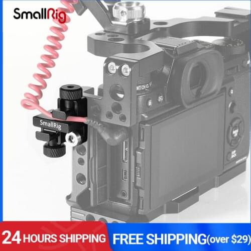 SmallRig Universal Cable Clamp With 1/4”-20 Screw For DSLR Camera/Monitor Cage With Cables Diameter from 2-7mm Cable Clamp- 2333