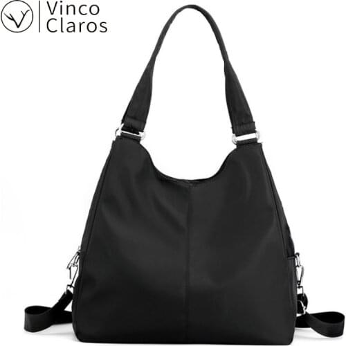 Multi-Pocket Large Capacity Waterproof Nylon Shoulder Bag Casual Crossbody Bags for Women New Luxury Handbags Big Shopper Sac