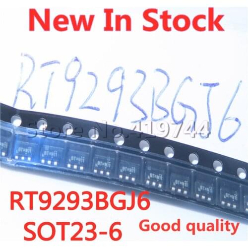 10PCS/LOT Quality 100% RT9293BGJ6 RT9293B RT9293 SOT23-6 (screen printing BT=) SMD boost converter In Stock New Original