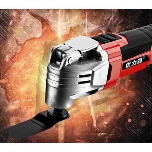 220V Quick Release Variable Speed Electric Multifunction Oscillating Tool Kit Multi-Tool Power Tool Electric Trimmer