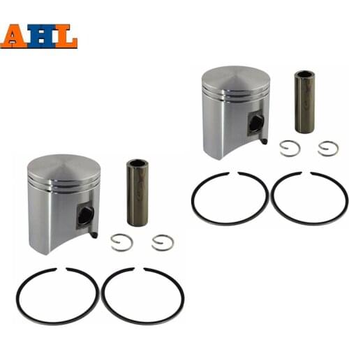 AHL 2Sets STD Bore Size 54mm Piston & Rings Kit For HONDA NSR250 NSR 250 P1 P2 P3