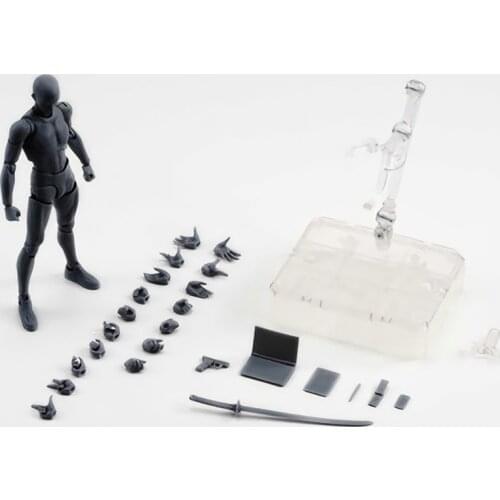 Anime Archetype He She Ferrite Movable Drawing Figures Model Toys Body Chan PVC Action Figure Model Toys Doll Collectible