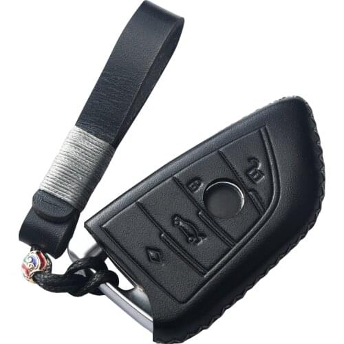 Car Key Case Cover For BMW X1 X3 X5 X6 Series 1 2 5 7 F15 F16 E53 E70 E39 F10 F30 G30 Car key Fob Shell Protecor