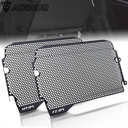 For YAMAHA MT07 MT-07 MT 07 FZ-07 FZ 07 FZ07 2018 Motorcycle Radiator Grille Guard Cover Protective Cover Guard