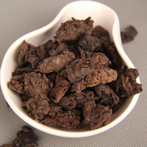 Chinese Yunnan Old Ripe China Tea Health Care Pu'er Tea Brick For Weight Lose Tea