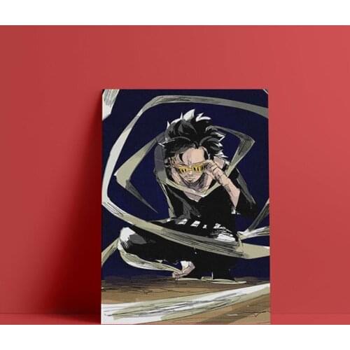Eraser Head Shota Aizawa My Hero Academia Wall Art Canvas poster prints For Living Room Boy Bedroom Wall Decor Hanging Painting