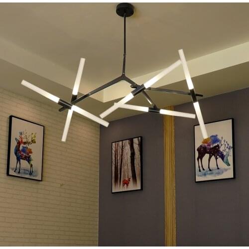 Tree branch Chandelier lamp Post modern designer chandelier Nordic led restaurant bedroom loft Industral Vintage Chandelier