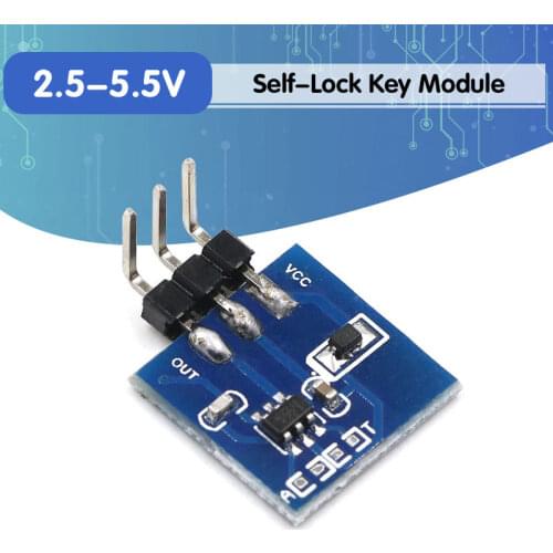 DIY Kit Parts TTP223 Module Capacitive Touch Switch Button Self-Lock Key Module 2.5-5.5V