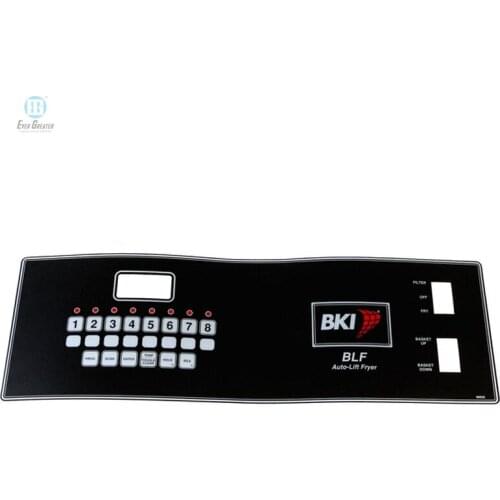 Custom Printing Numeric Adhesive Label Electrical Control Panel Dashboard Sticker