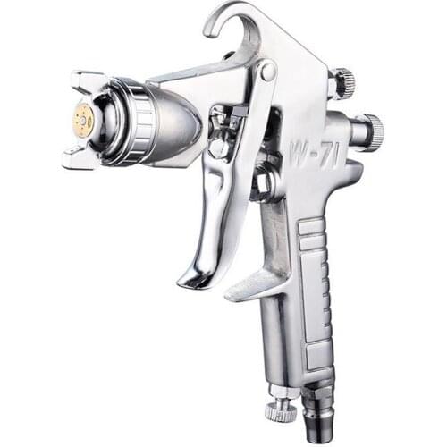 W-71 Professional Furniture Paint Guns W71 Spray Gun Airbrush Sprayer Alloy Painting Atomizer Tool With 400ML Hopper For Cars