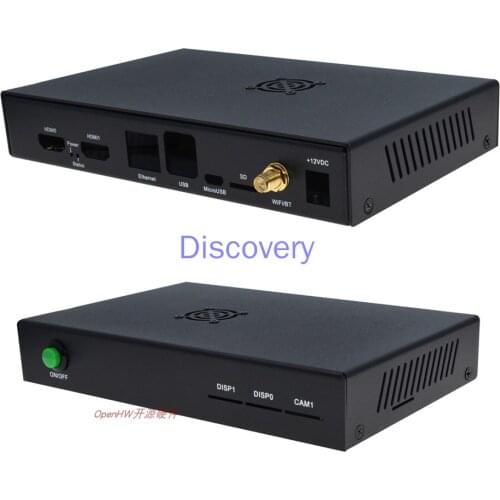 RaspberryPi CM4 CM4IO Metal Shell Matte Oxide Black with Fan Power Button