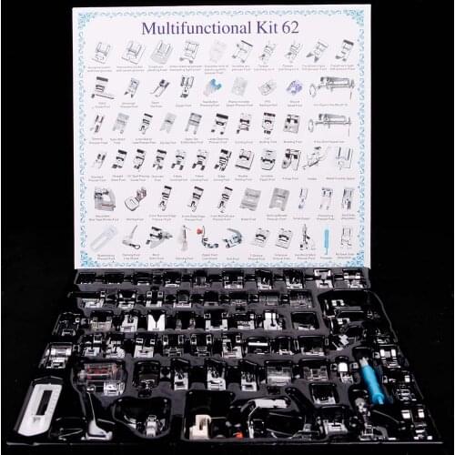 16/32/35/42/45/52/62 Brother Singer Janome Darning Sewing Machine Presser Foot Feet Domestic Braiding Blind Stitch Accessories