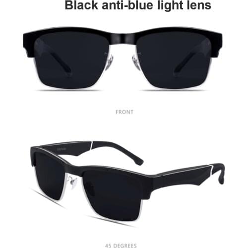 Smart Bluetooth Glasses Wireless Sport Headset With Microphone Voice Call Music Audio Intelligent Eyeglasses Anti-Blue Sunglasse