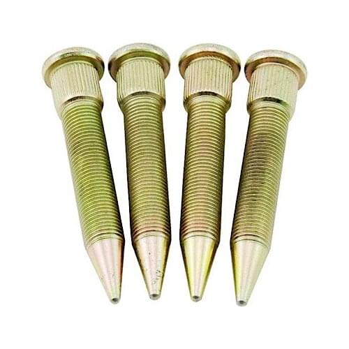 Universal Car Wheel Bolts M12X1.5 Conversion Nut Stud Kit 3.5 Inchs Extended Drag Racing Spiked Wheel Studs Kit Lug Nut Rim