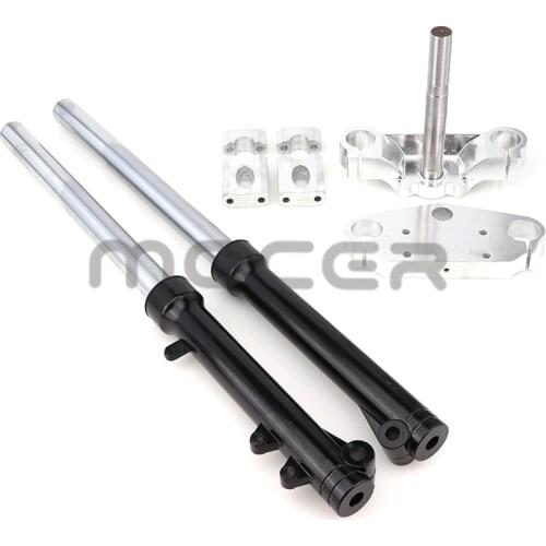 High quality front fork shock absorber suspension used set for 125CC Apollo Flying Eagle Kawasaki Motocross Modified Parts
