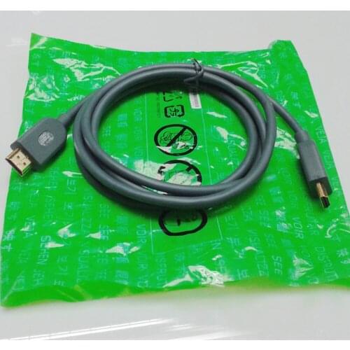 10 pcs a lot 2M Audio Video HDMI -Compatible Cable For XBOX 360 high-definition line Grey