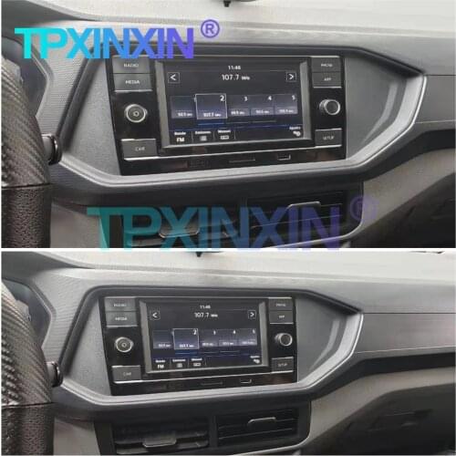 For Volkswagen VW T-cross Tcross 2019-2021 Android 10.0 4+128G Car GPS Navigation Carplay Auto Radio Headunit Multimedia Player