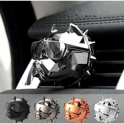 Bully dog, car perfume, car outlet, perfume, aromatherapy, dog cart, interior ornament, creative and lasting fragrance