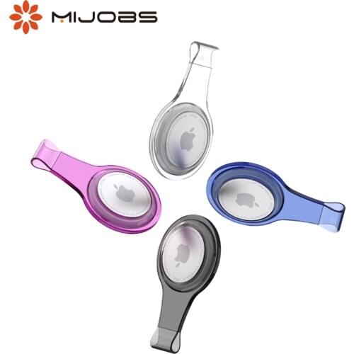 AirTag Case Key Ring for Apple AirTags Keychain Silicone Tracker Device Protect Sleeve Protector Bumper