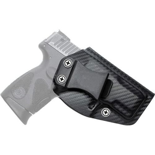 Carbon Fiber Kydex IWB Holster For Taurus G2C Millennium G2 PT111 / PT140 Inside The Waistband Concealed Carry Case 9mm .40