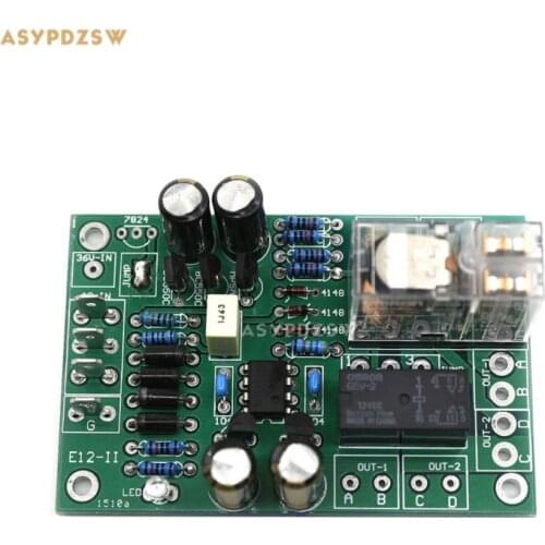 E12-II Headphone power amplifier AMP Protection circuit board can switch with delay