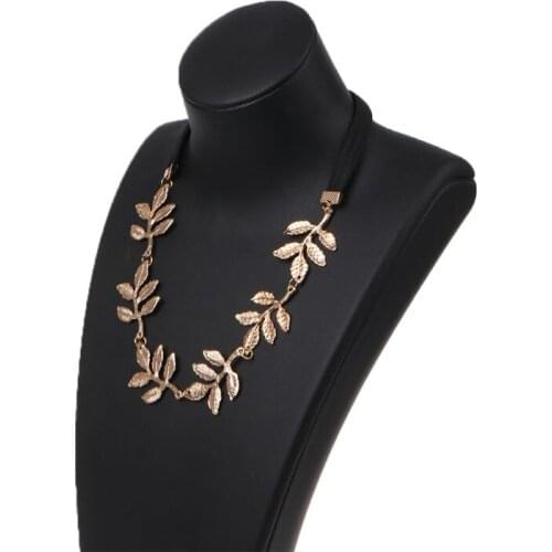 Greek Goddess Peace Angel Golden Leaves Elastic Hair Band Headband Vintage M89E