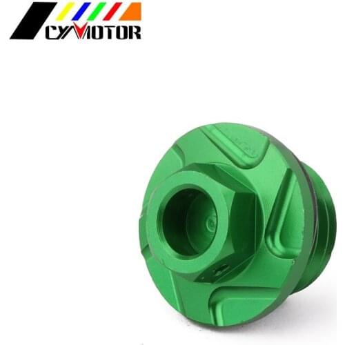 Motorcycle Oil Fill Cap Pulg For KAWASAKI YAMAHA SUZUKI Honda KDX200 KDX220R KDX250 CR 125-500 CRF450R YZ80 YZ125 RM60 RM65