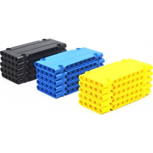Self-Locking Bricks Building Blocks MOC Technic Parts 5pcs Technic Flat Planel 1x5x11 compatible with Lego for Boys Toy