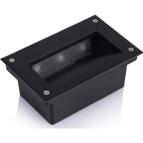 Free Shipping Super 3*1W LED underground light lamp recessed buried floor lamp Waterproof IP68 outdoor Landscape stair lighting