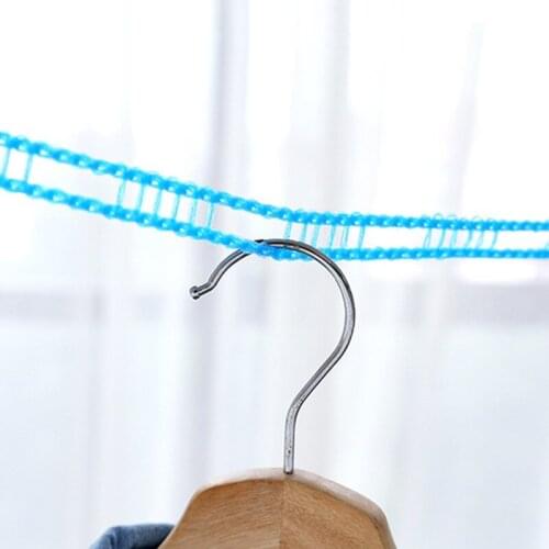 Nylon Clothesline Outdoor Travel Laundry Non-slip Washing Clothes Line Rope 3m/5m KI