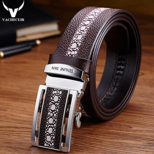 2017 New Real Leather Automatic Belts for Ben ,Mens Automatic Buckle Belts Mens Business Belt Waistband ceintures homme W234