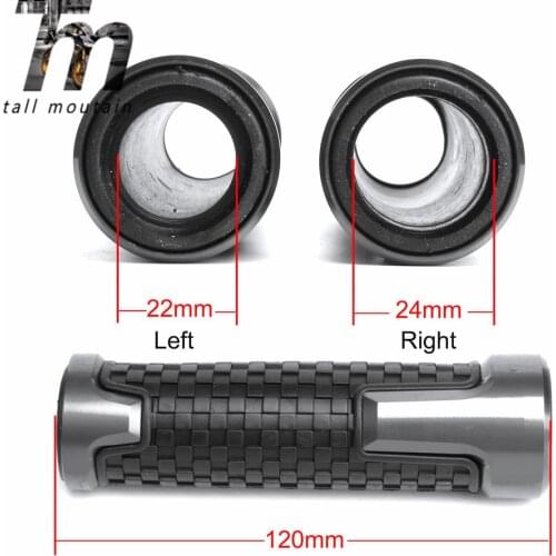 New With LOGO ER-6N Motorcycle Handle grip Handlebar Grips For KAWASAKI ER6N ER 6N 2006-2016 Recommended Items