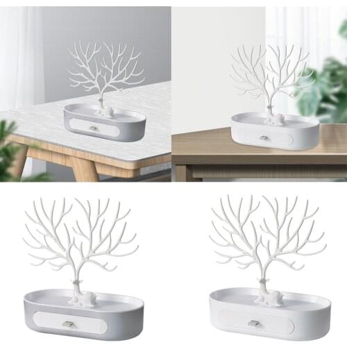 New Style Little Deer Jewelry Tree Stand for Earrings Necklace Ring Pendant Bracelet Hanging Holder Tray Storage Racks Organizer