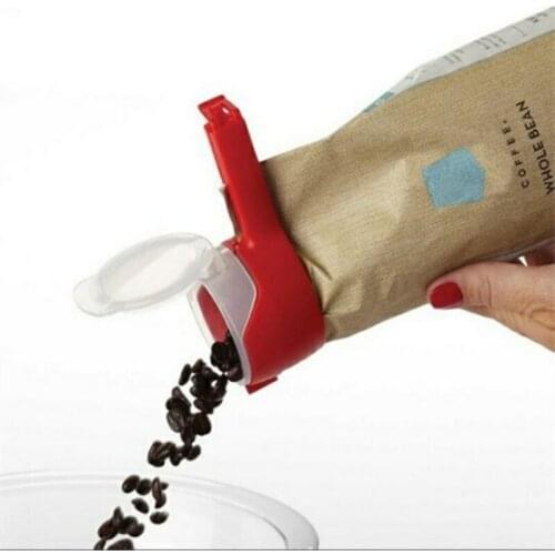 Plastic Helper Food Saver Travel Kitchen Gadgets Seal Pour Food Storage Bag Clip Snack Sealing Clip Fresh Keeping Sealer Clamp