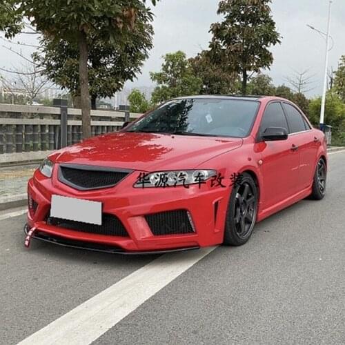 Suitable For Mazda 6 Modified Parts Have Been Changed in Appearance and Size, Surrounding the Front Face, Shovel Back Bar Lip Ho