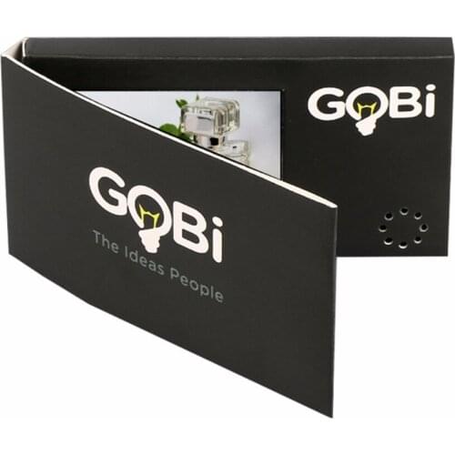 Design production customize 2.4 inch business video brochure video greeting card video screen cards for Advertising Propaganda