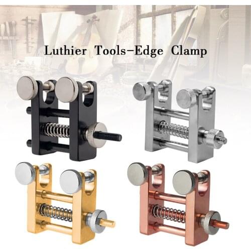 NAOMI Professional Violin Edge/Seam Clamp Cracks Repair Tools Adjustable Recision Double Guide Rods For Luthier Making Tools