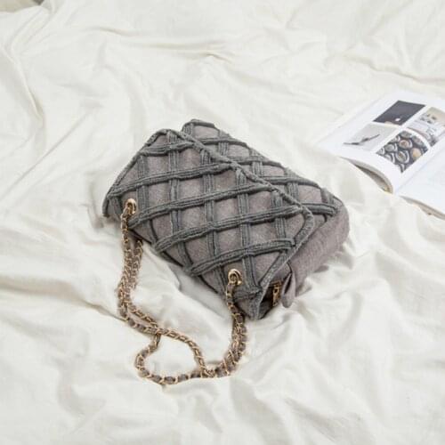 Canvas Quilted Female Luxury Handbags Women Bags Designer Sac A Main Femme Fashion Large Shoulder Bag Women Travel Bags