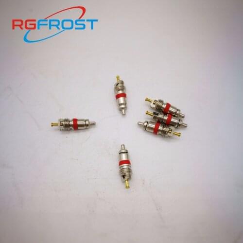 50pcs 8V1 34mm NBR Automotive Air-Conditioning LB9000 Tyre Core R12 R134a Refrigeration Tire Valve Stem Copper Cores