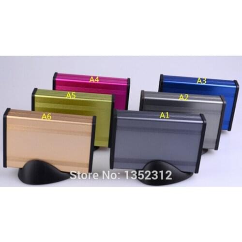 One pcs 140*96*33mm aluminum box for electronics IP54 waterproof aluminium project box housing DIY small junction control box