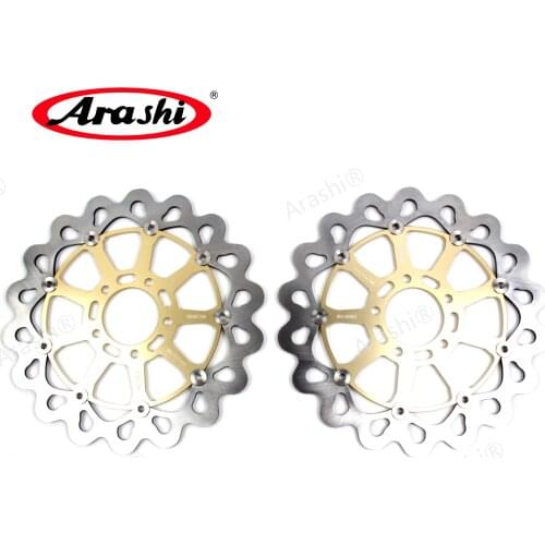ARASHI For SUZUKI GSXR 600 1997-2003 GSX-R GSXR 600 1997 1998 1999 2000 2001 2002 2003 CNC Front Brake Rotors Brake Disc