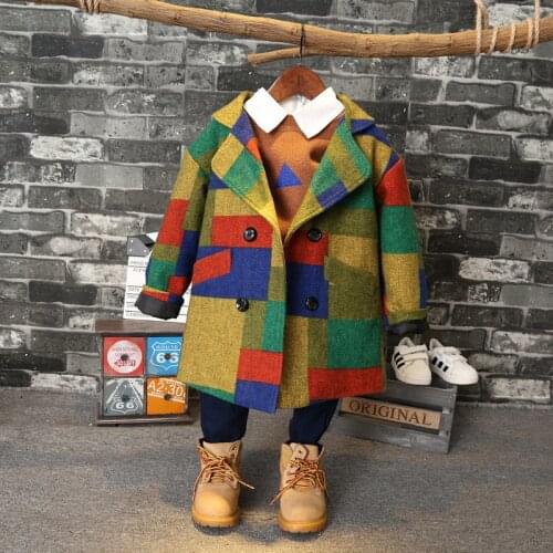 2019 Autumn Patchwork Childrens' Jacket Fashion Long Sleeve Jacket For A Boy High Quality Boy Windbreaker