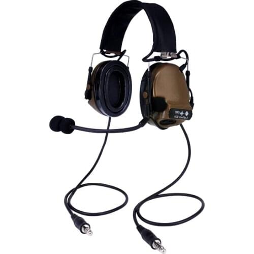 FCS dual-pass C3 COMTAC3 pickup noise reduction tactical headset shooting protection earmuffs walkie talkie earphone group