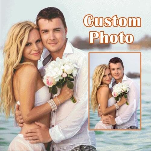 Photo Custom Diamond Painting Full Square Picture of Rhinestones Diamond Embroidery Mosaic Cross Stitch Home Decor Wedding Gift