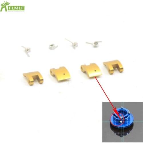 Clutch Shoes Springs for Engine 14T Clutch Flywheel Assembly Set Fit for 1/10 SG Crank Team Losi 8IGHT 8T 1.0 2.0 3.0