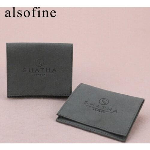 High Level 10 pcs/lot Magnet Buckle Flip Bag Earrings Necklace Bracelet Ring Storage Bag Microfiber Convenient To Travel Carry