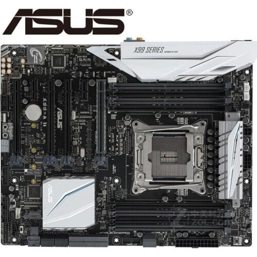 Asus X99-A II Desktop Motherboard X99 Socket LGA 2011-V3 i7 X DDR4 128G ATX UEFI BIOS Original Used Mainboard On Sale