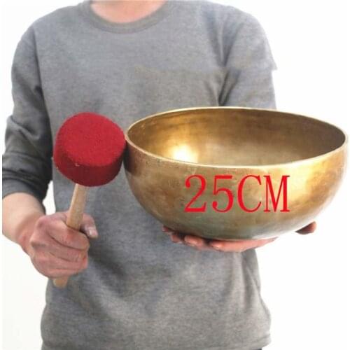 Nepalese handmade pure copper Buddha Bowl SPA sound therapy Ode yoga bowls home high-end ornaments Bowl bronze out of service