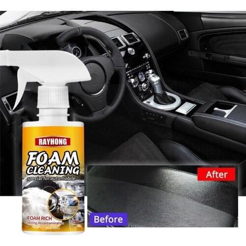 Foam Cleaner Anti-aging Quickly Cleaning Automoive Doors Home Interior Car Windows 60ml/120ml Spray Foam Multi-purpose Clea F3A9